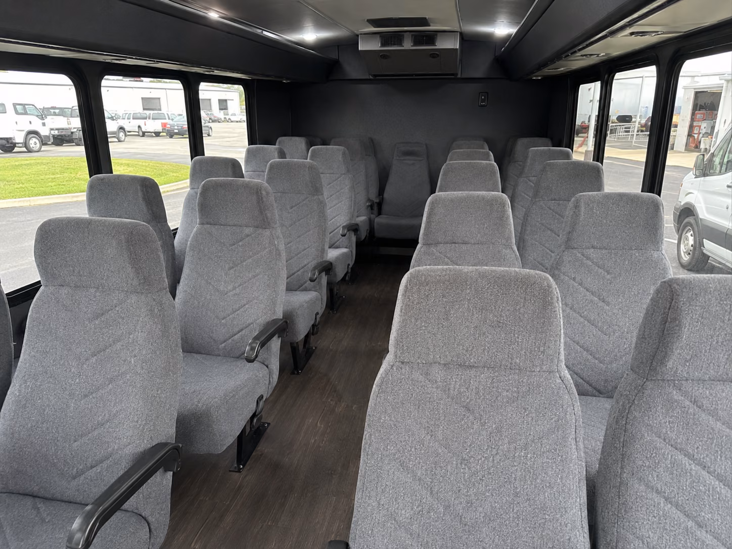 bristol 20 passenger minibus inside