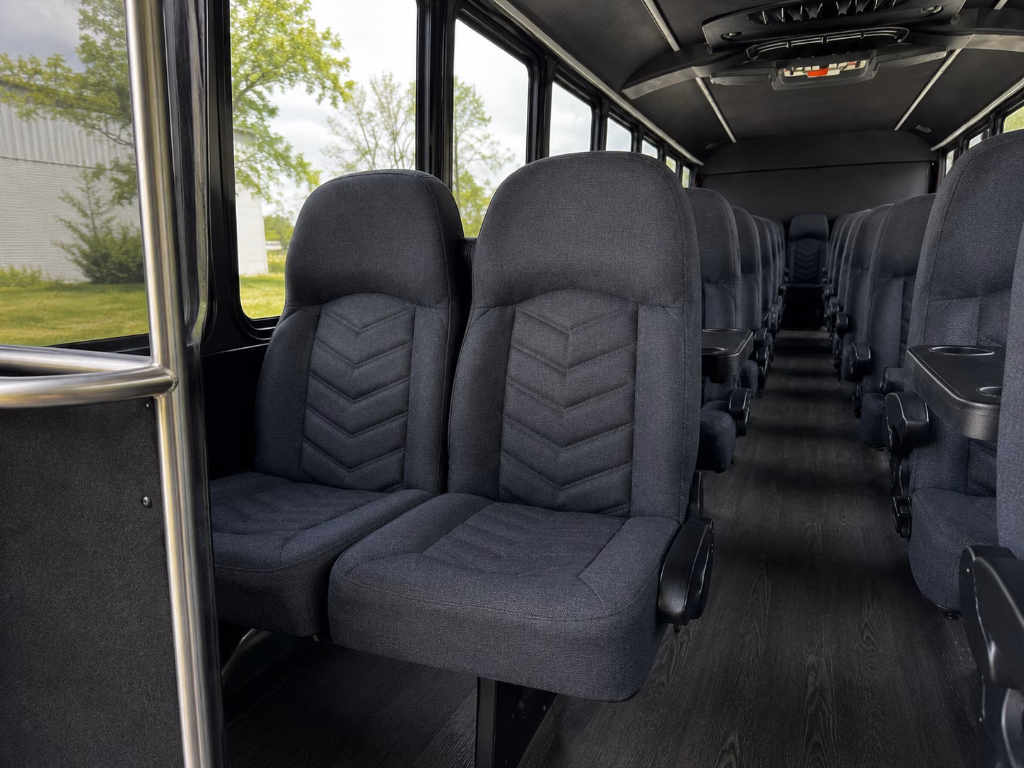 bristol 20 passenger minibus interior
