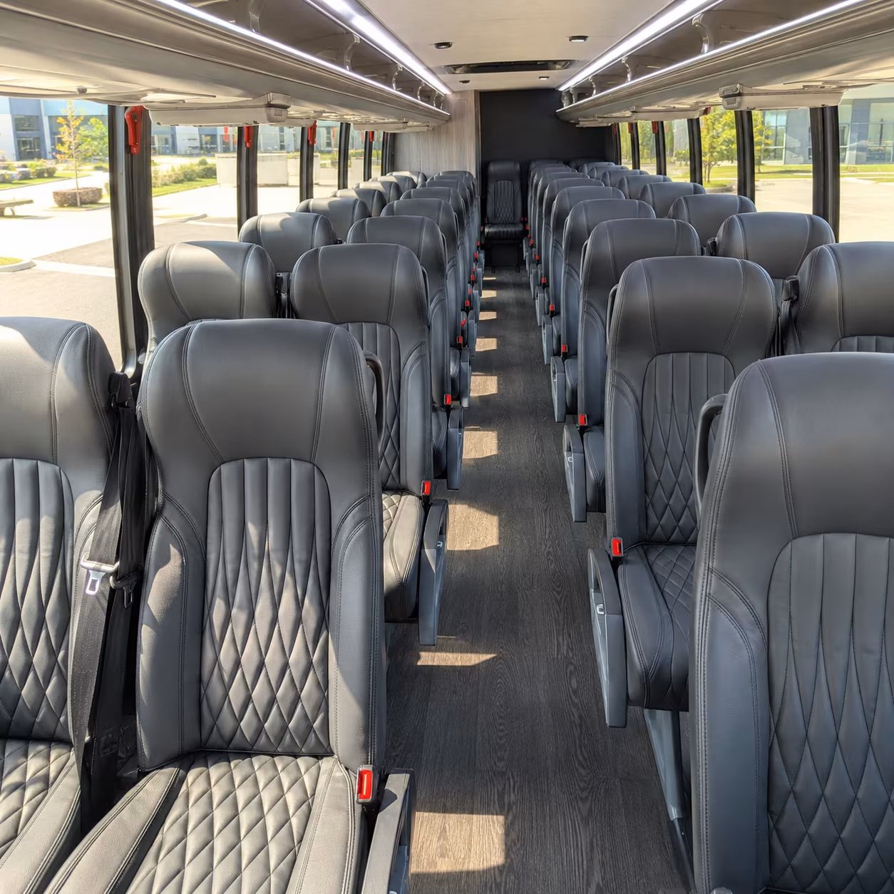 bristol 25 passenger minibus interior