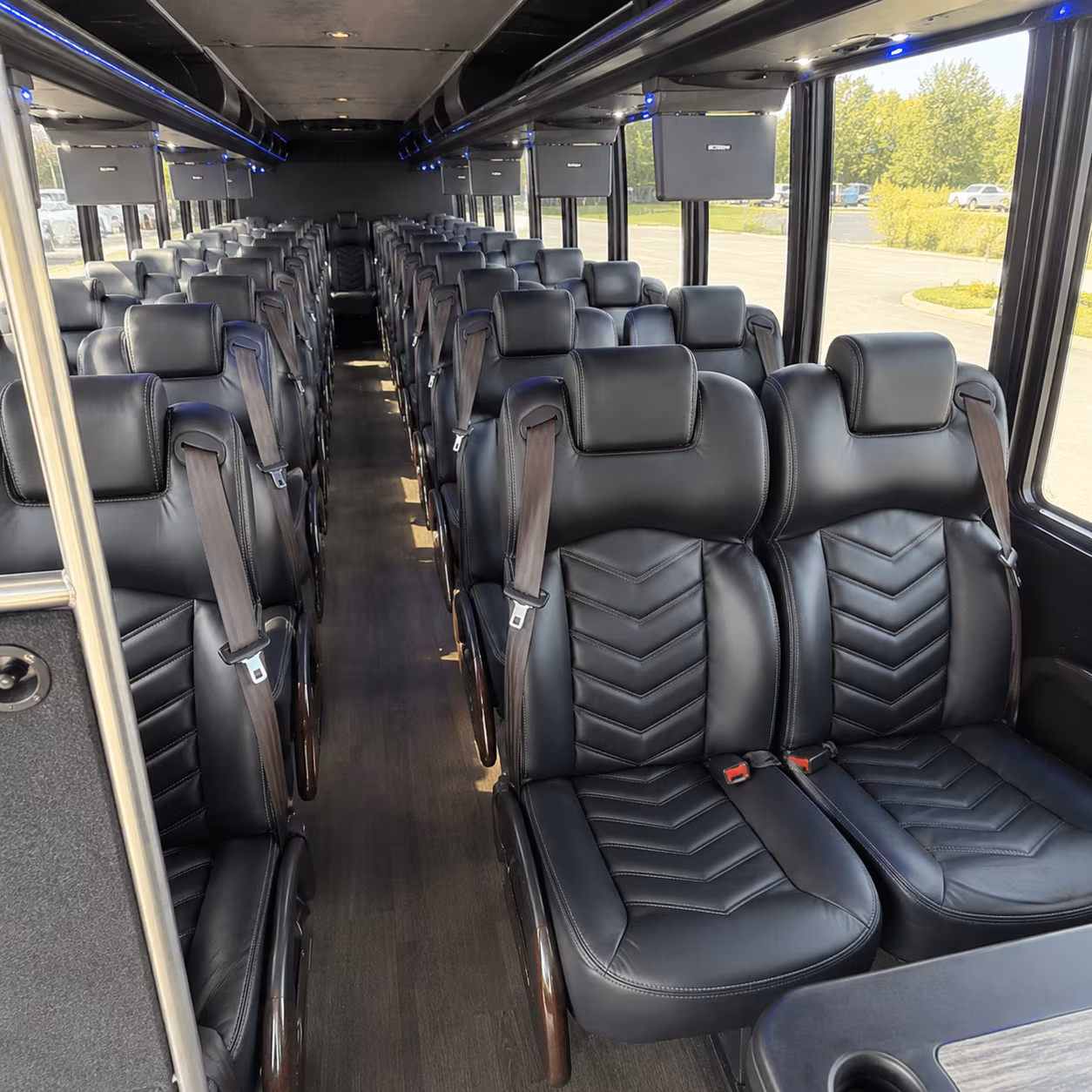 bristol 30 passenger minibus interior