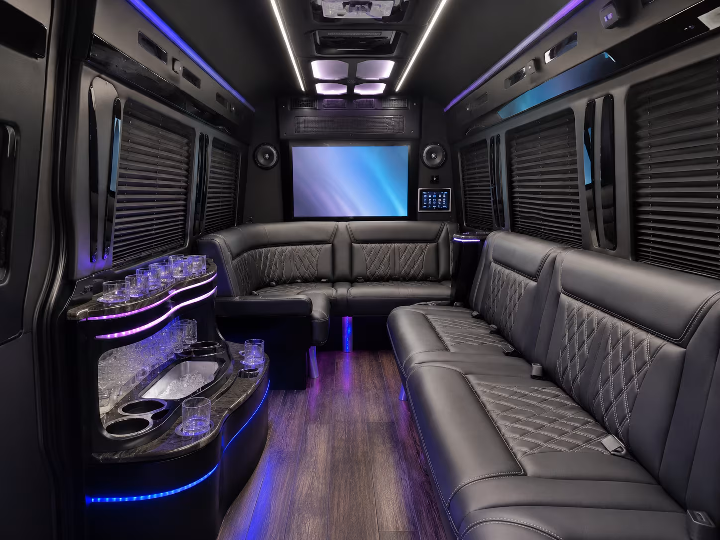 bristol sprinter limousine interior