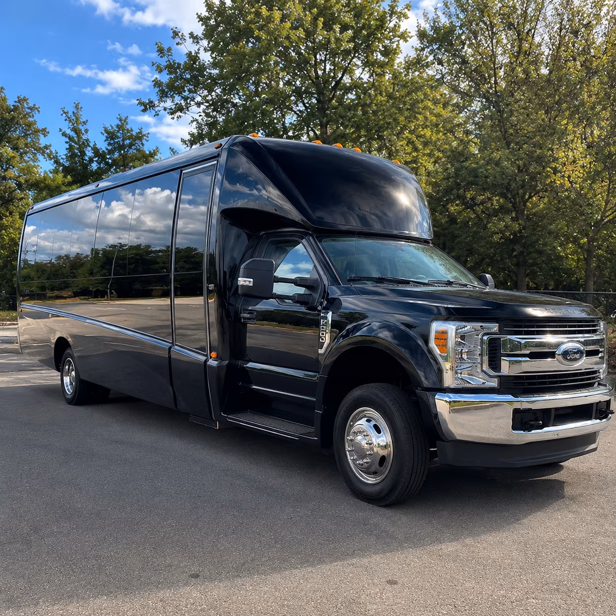 charter buses for large bristol prom groups headed to the same venue
