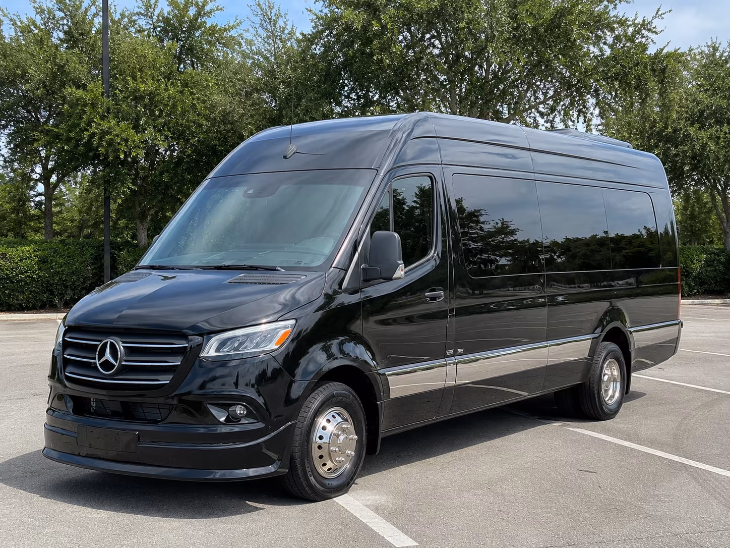 sprinter vans and small buses for bristol rehearsal dinner transportation